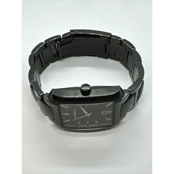 Fossil FS4120 Men's Black Stainless Steel Analog Dial Quartz Wrist Watch JNA343 - Picture 6 of 11